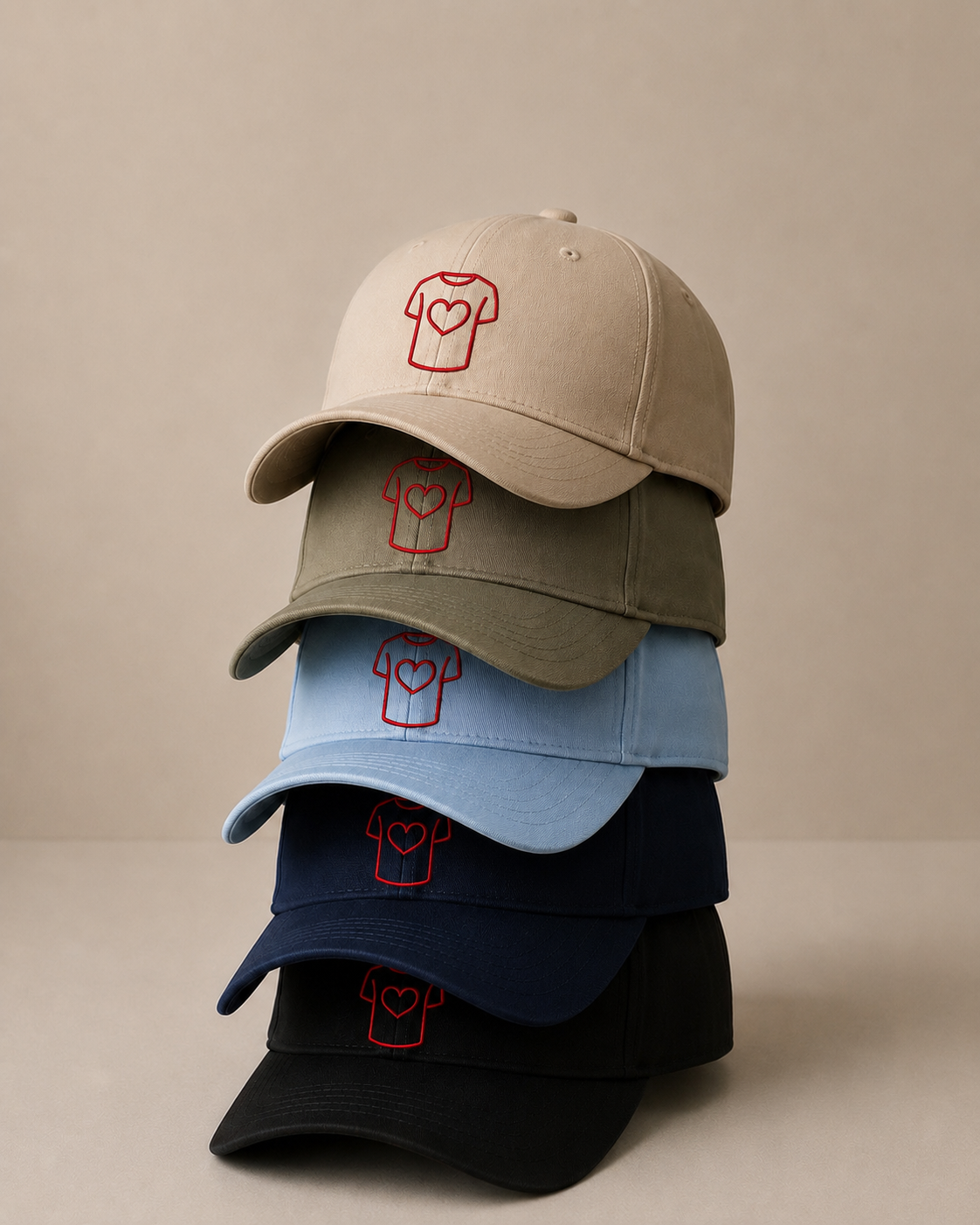 Casquettes classiques structurées