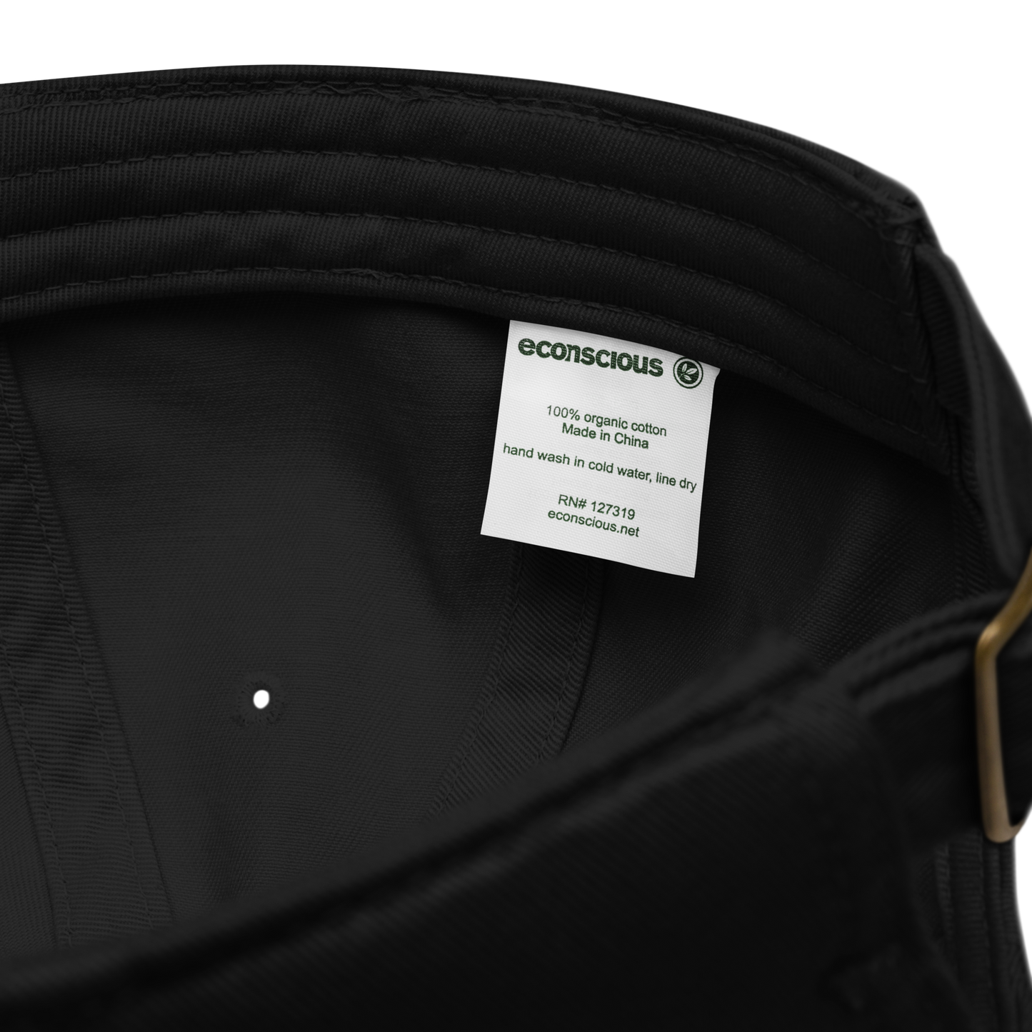 Casquette de baseball en coton bio | Econscious - Tarbouche + Lunettes + Barbe