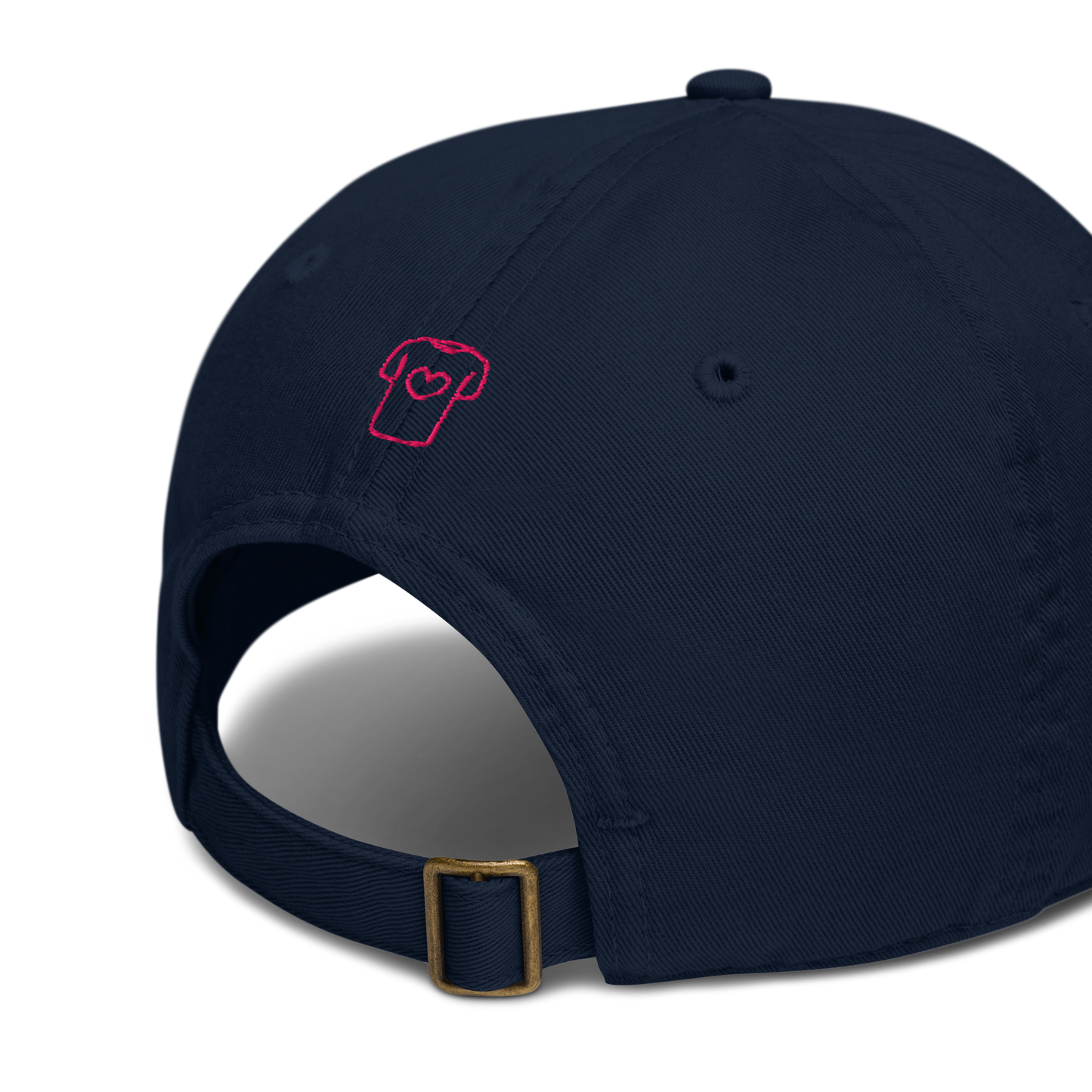 Casquette de baseball en coton bio | Econscious - HaBiBi avec coeur bleu