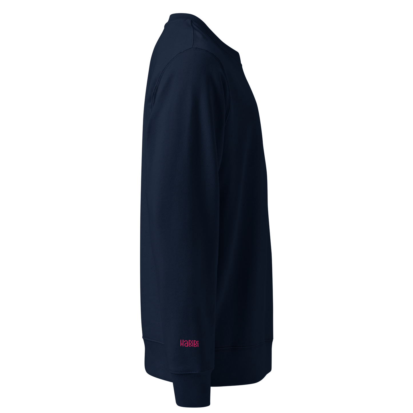 Sweat écologique unisexe - French Navy - Tarbouche + Barbe + Lunette