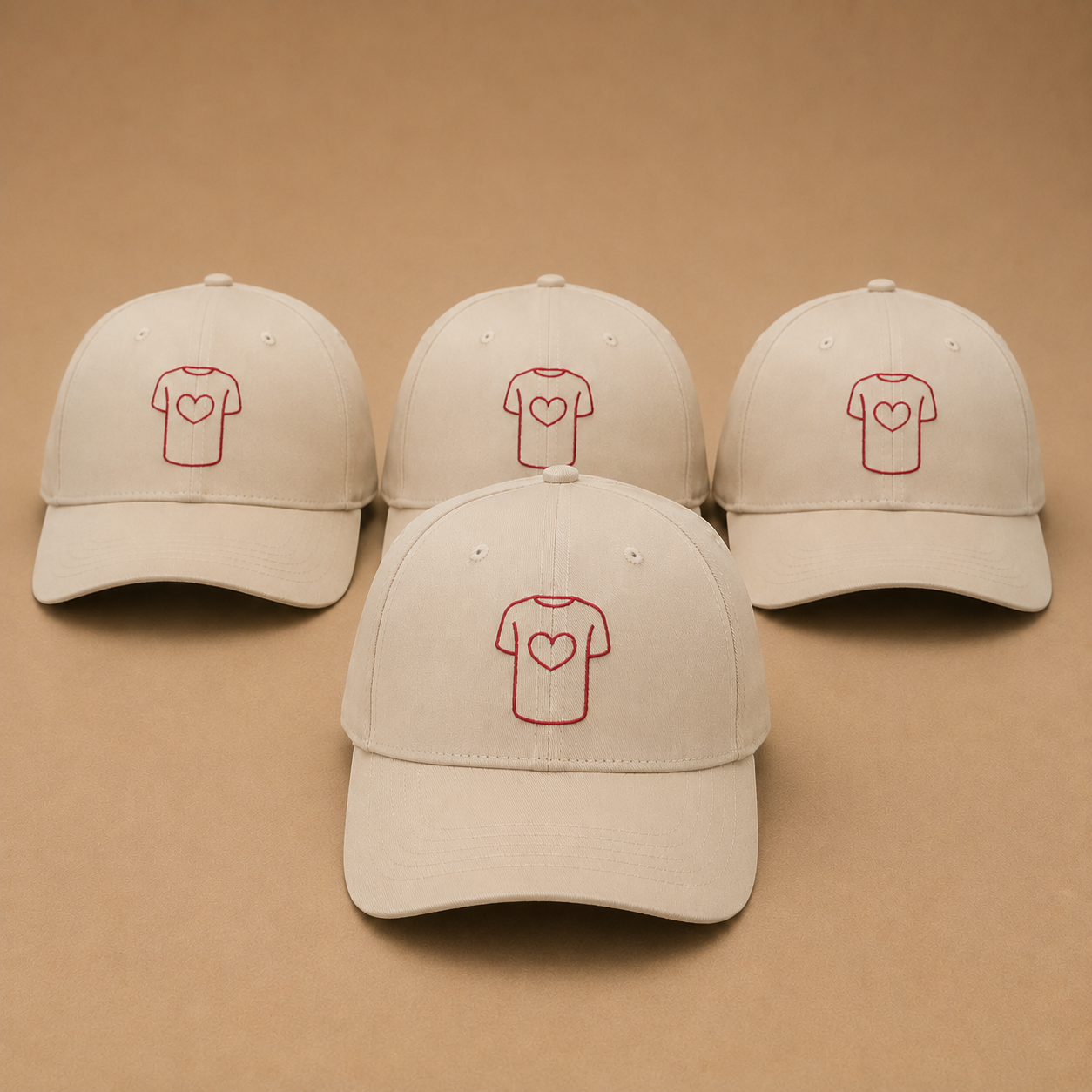 Casquette structurée en coton 100% biologique, Ivoire.
