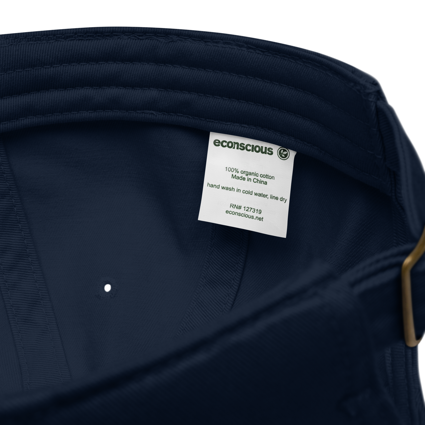 Casquette de baseball en coton bio | Econscious - HaBiBi en arabe avec coeur rose