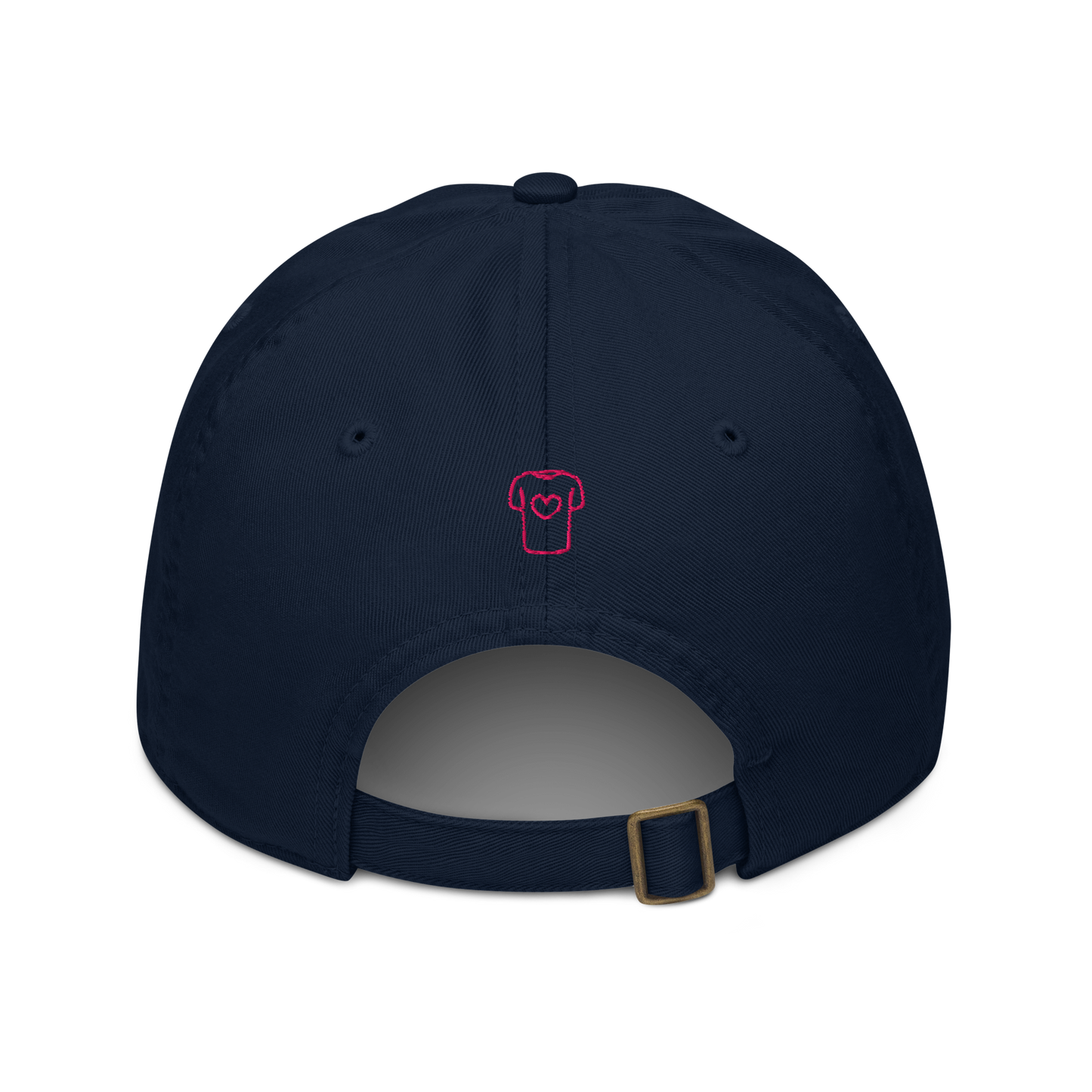 Casquette de baseball en coton bio | Econscious - HaBiBi en arabe avec coeur rose