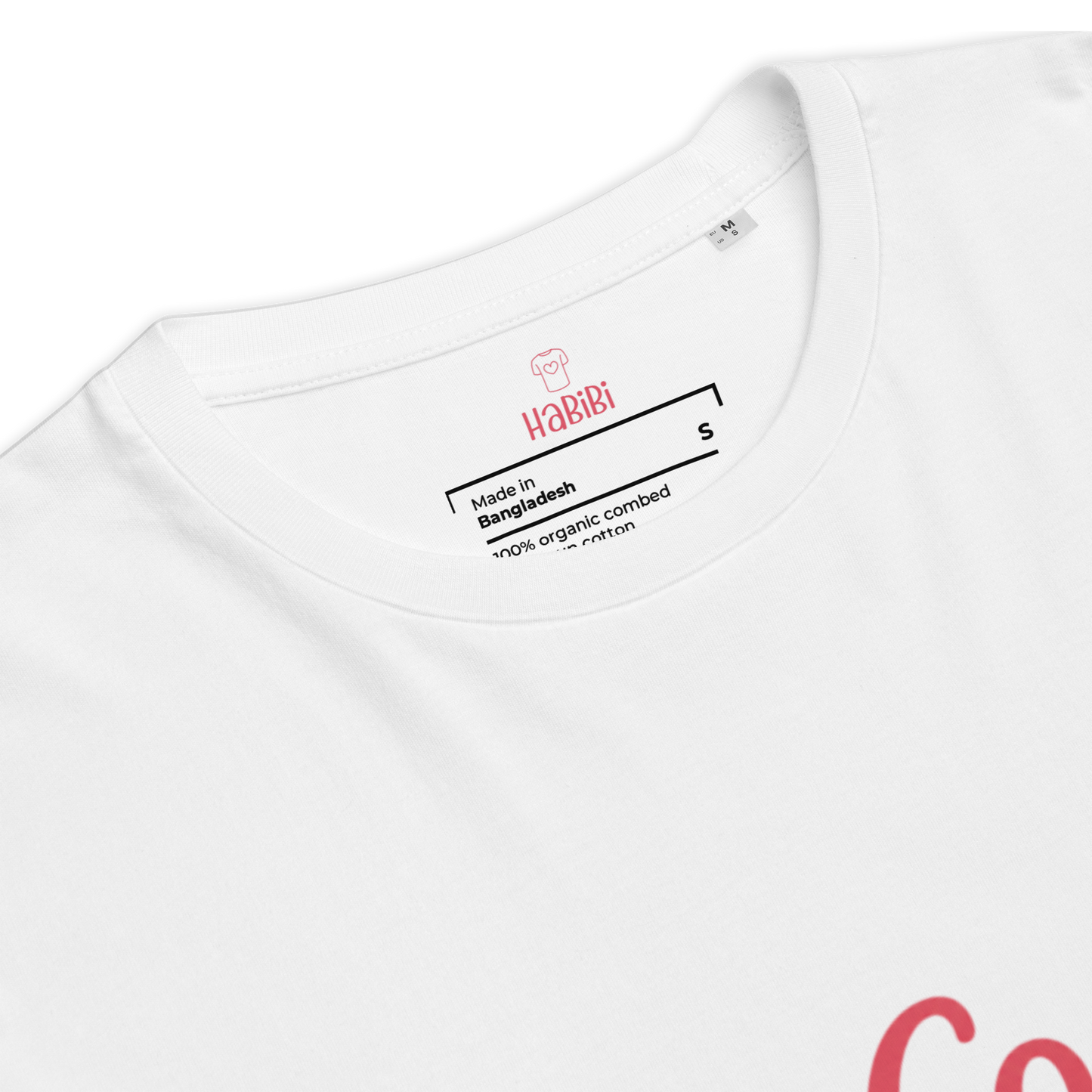 T-shirt unisexe en coton bio Blanc | CousCous |