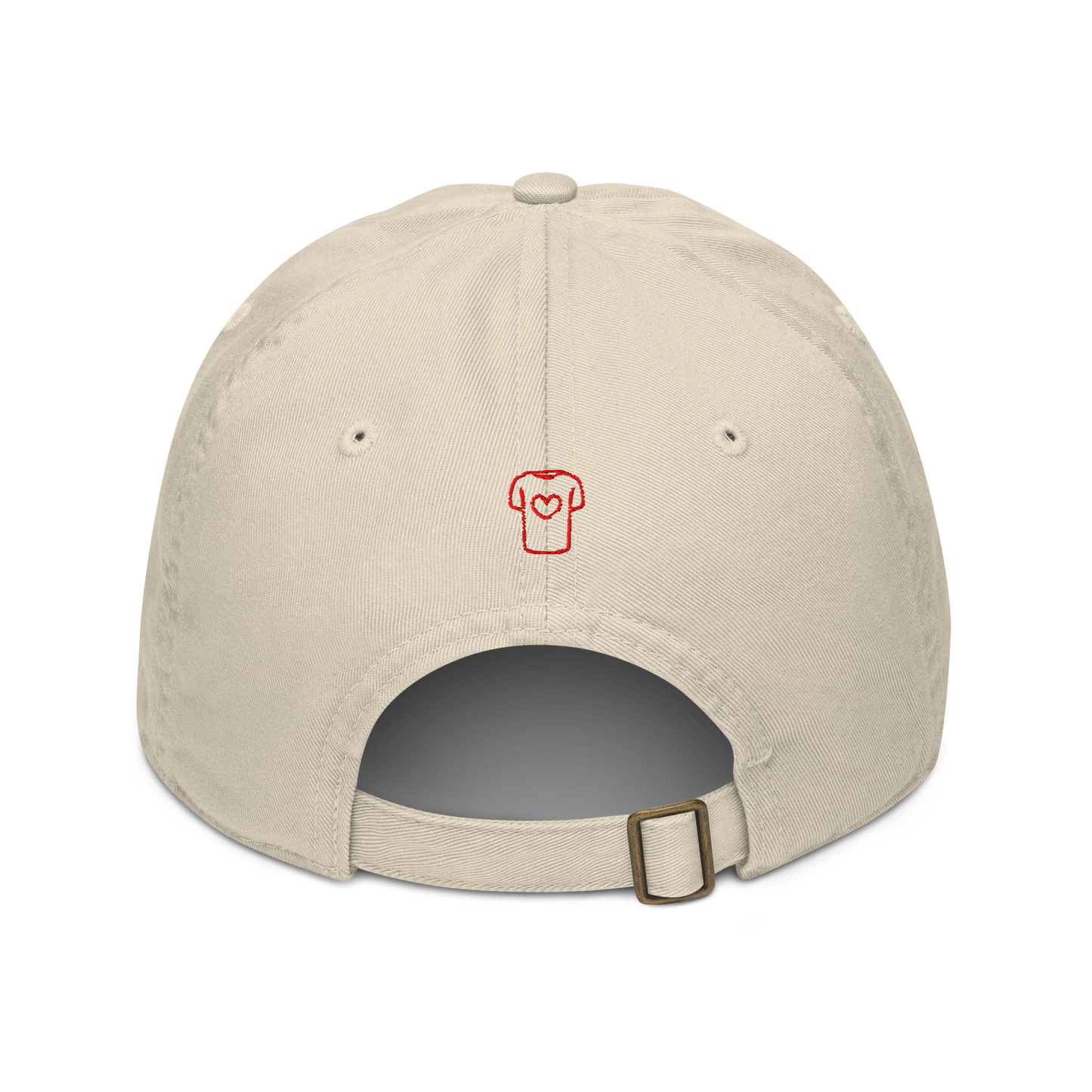 Casquette de baseball beige en coton bio | Econscious - Le Djellaba Funky Club