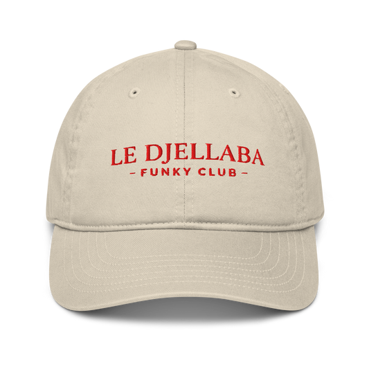 Organic cotton baseball cap Beige | Econscious - Le Djellaba Funky Club