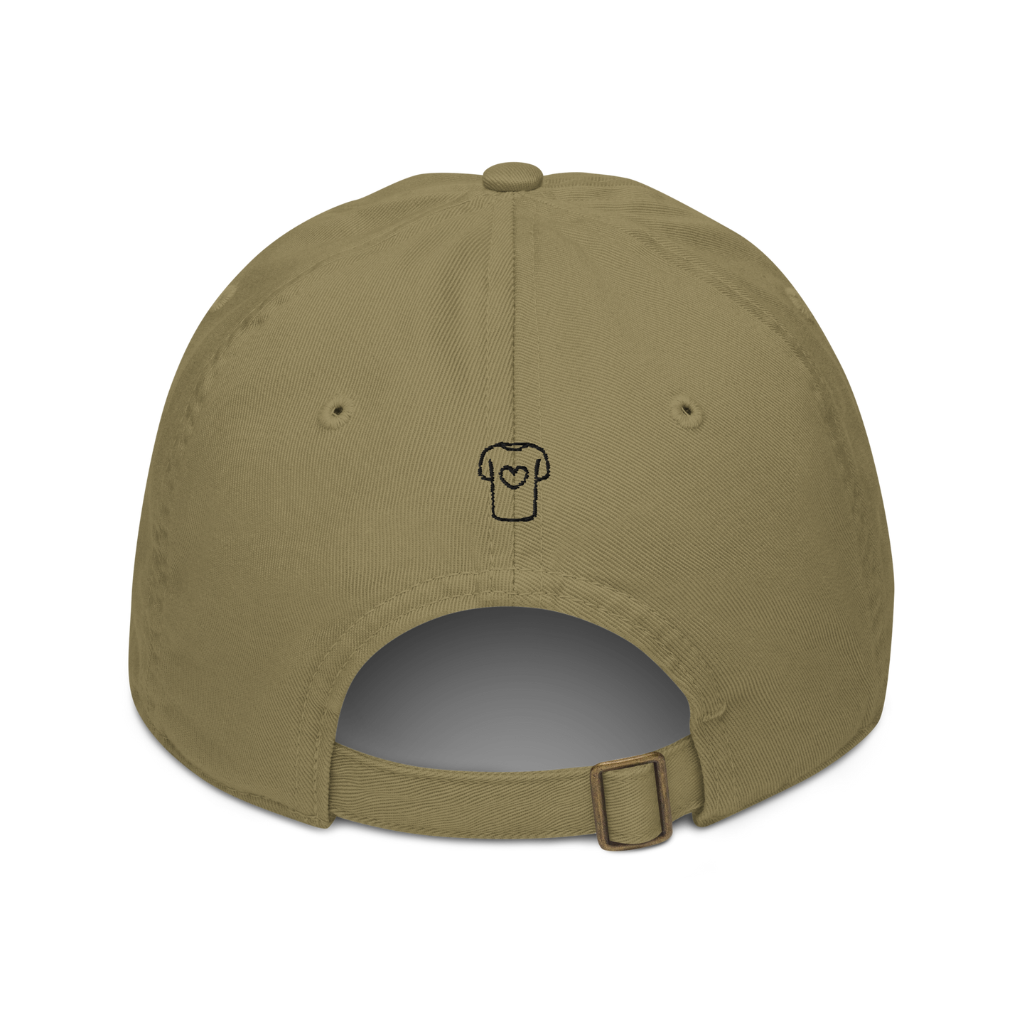 Casquette de baseball verte en coton bio | Econscious - Le Djellaba Funky Club