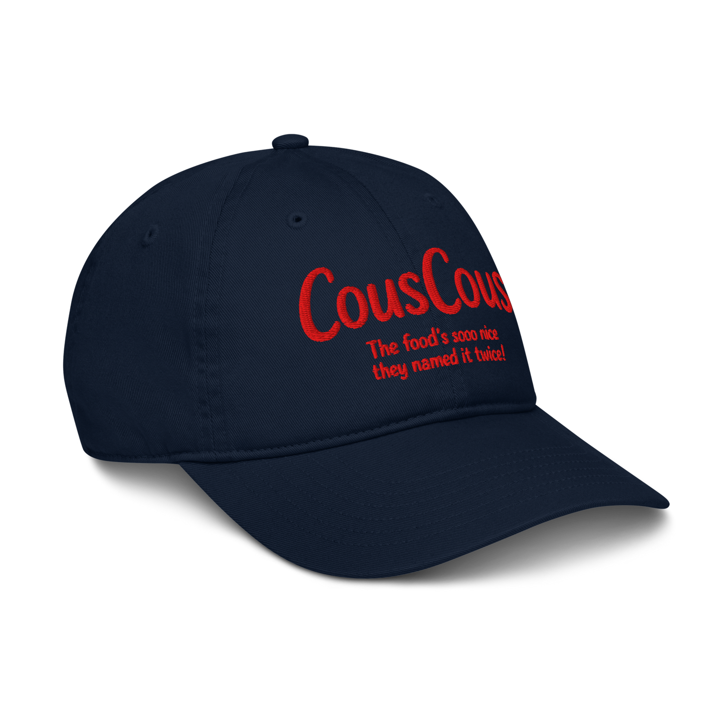 Casquette de baseball marine en coton bio | Econscious - CousCous
