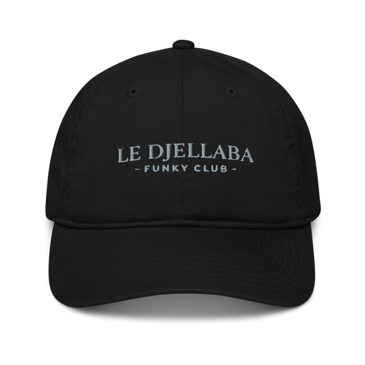 Organic cotton baseball cap Black | Econscious - Le Djellaba Funky Club