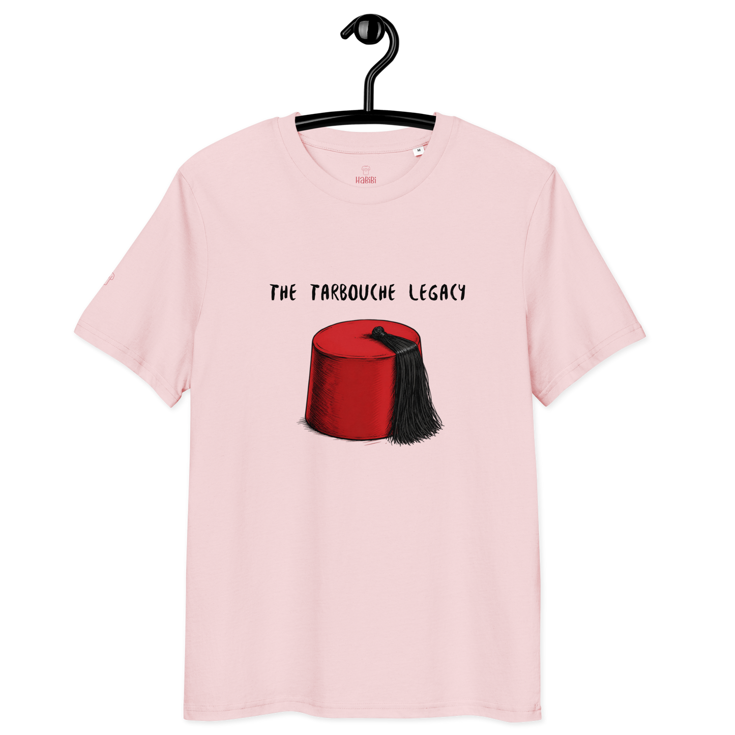 T-shirt unisexe en coton bio Rose | Tarbouche |