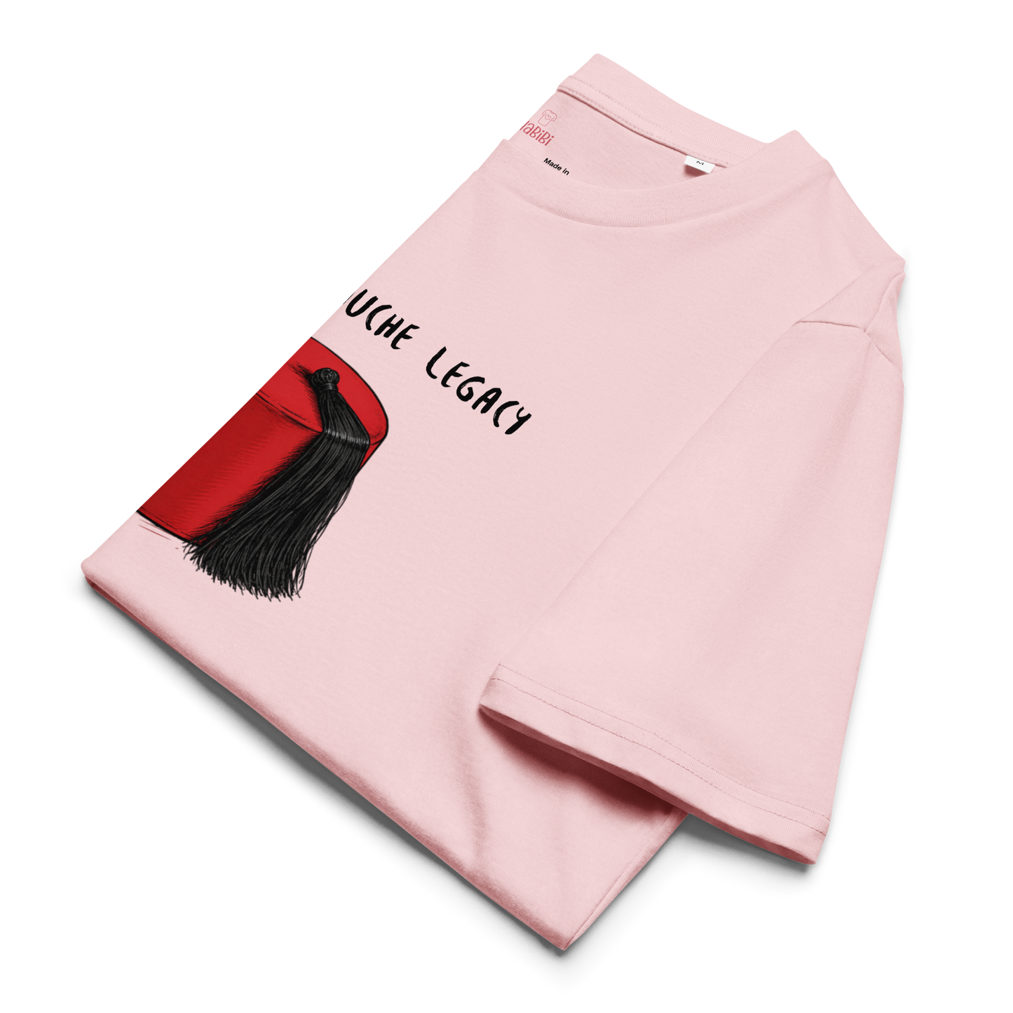 T-shirt unisexe en coton bio Rose | Tarbouche |