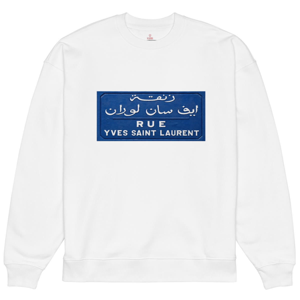 Sweatshirt — Rue Yves Saint Laurent — White