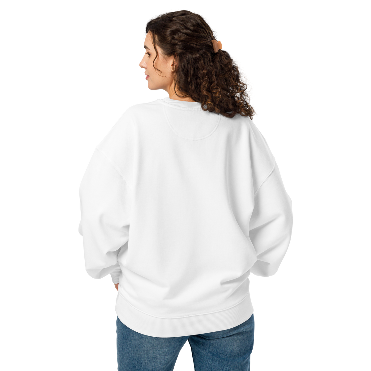 Sweatshirt — Rue Yves Saint Laurent — White