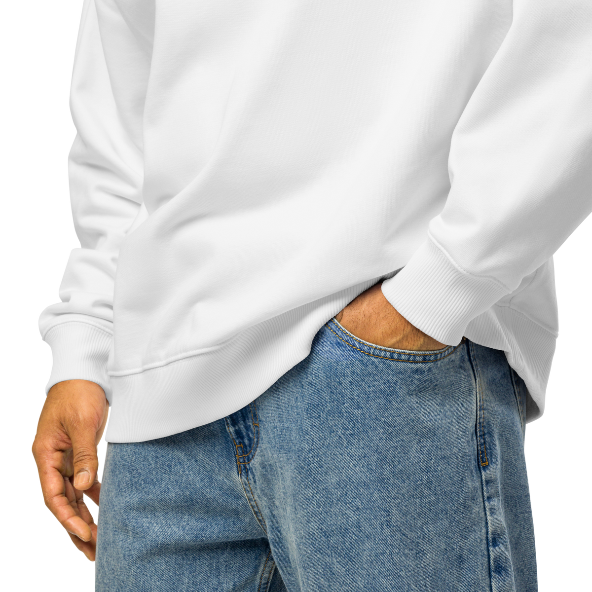 Sweatshirt — Rue Yves Saint Laurent — White