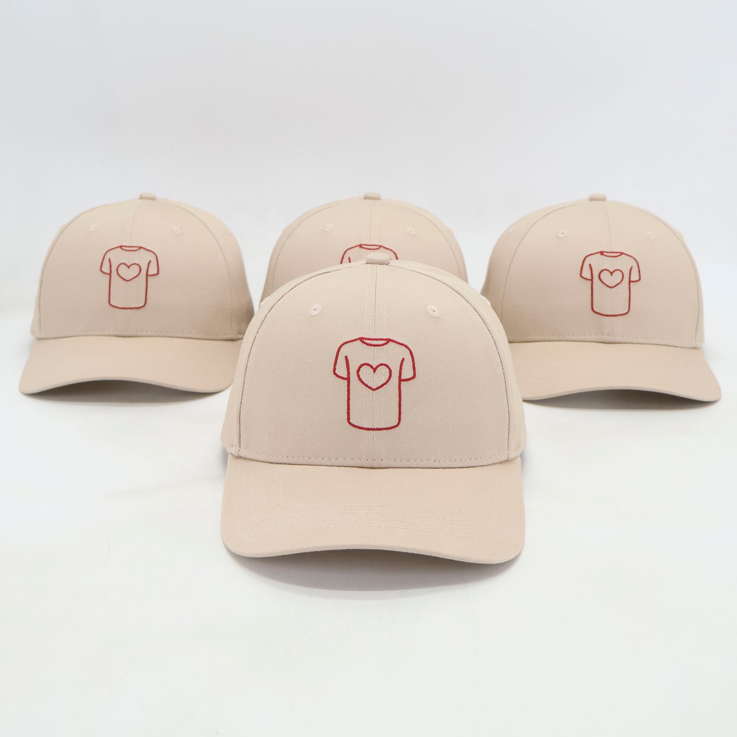 Casquette structurée en coton 100% biologique, Ivoire.