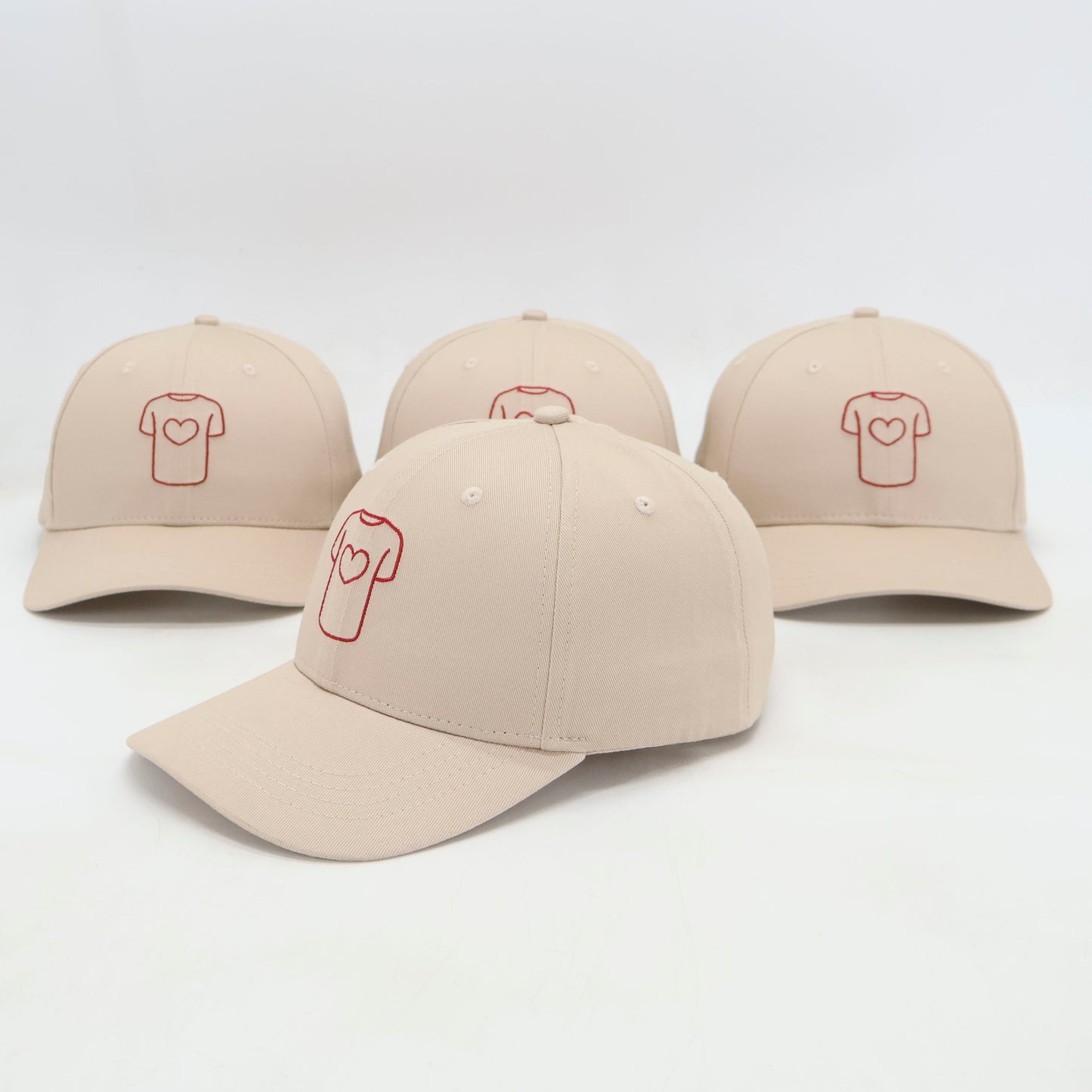 Casquette structurée en coton 100% biologique, Ivoire.